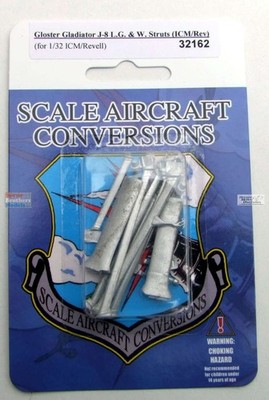 SAC32162 1:32 Scale Aircraft Conversions - Gloster Gladiator J-8 Landing Gear &