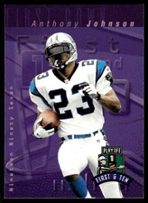 1997 Playoff First and Ten Anthony Johnson Carolina Panthers #23 24114