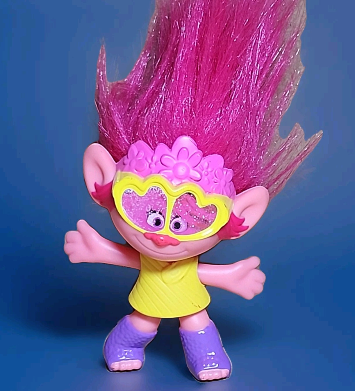 2020 McDonald’s Happy Meal Toy DreamWorks Trolls World Tour Party Poppy #1