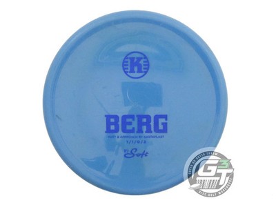 USED Kastaplast K1 Soft Berg 173g Blue Blue Stamp Putter Golf Disc