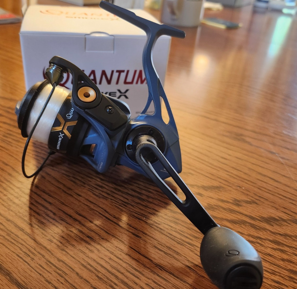quantum smoke x spinning reel
