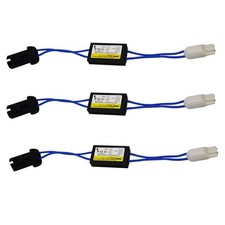 T10 194 168 906 2825 LED Bulbs Warning Error Free Decoder Canceller Adapters 12V