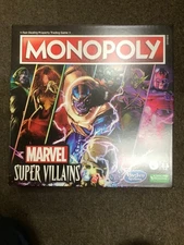 Monopoly: Marvel Super Villains Edition Board Game. New!
