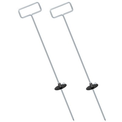 2 Pcs Asphalt Depth Gauge 30 Inch Adjustable Metal Asphalt Depth Checker with...
