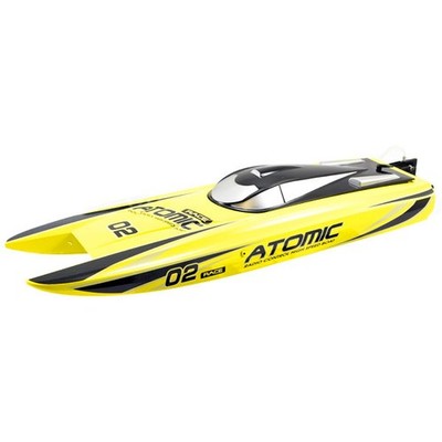 Volantex Racent Atomic 70cm B/Less RC Boot RTR Combo (Yel) - EU Version