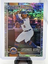 2026 Topps Series 1 Celebration Luisangel Acuna #275 Opening Day Logo Mets