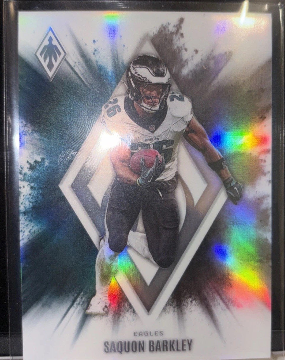 2025 Saquon Barkley - Panini Phoenix - Color Blast - Eagles - Case Hit SSP #18