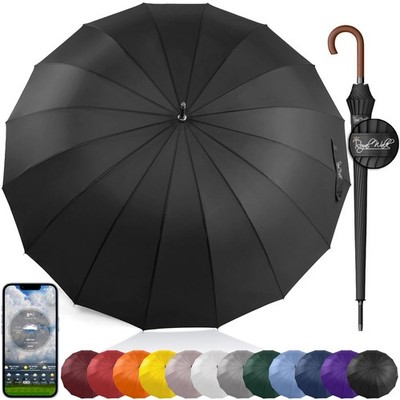 Large Umbrella for 2 Persons - 54 Inch Automatic Open, Wind Resistant, Fast D...