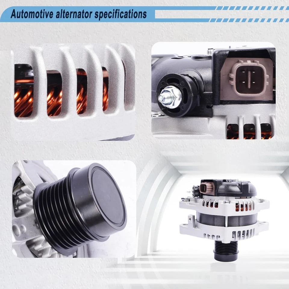 Alternador compatible con Camry 2007-2017 2007-2009 RX350 3,5 L, Lexus  Foto 4 de 4