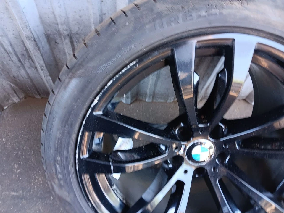 Llanta trasera de fábrica OEM 20x11 BMW X5 X6 2014 2015 2016 2017 2018 2019 86058 Foto 4 de 4