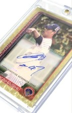 Marketplace image: 2025 Topps Chrome NPB Keiji Takahashi Superfractor Autograph 1/1