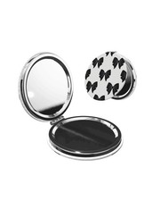 Double-Sided Pocket Compact Mini Makeup Mirrors 1x, 2X Magnifying Mirror Port...