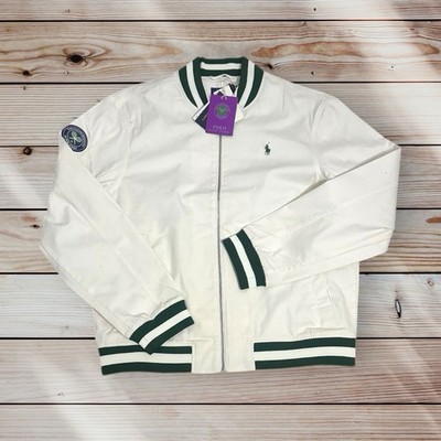 Polo Ralph Lauren Wimbledon The Championships Bomberjacke Large weiß 219£