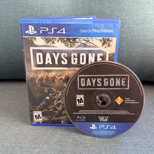 Days Gone Sony PlayStation 4 PS4 Game Blue Case Disc M NTSC-U/C Action 2019