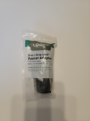 #ad Orbit 67738 3 In 1 Drip Lock Faucet Adapter 20 PSI Pressure Regulator $8.99