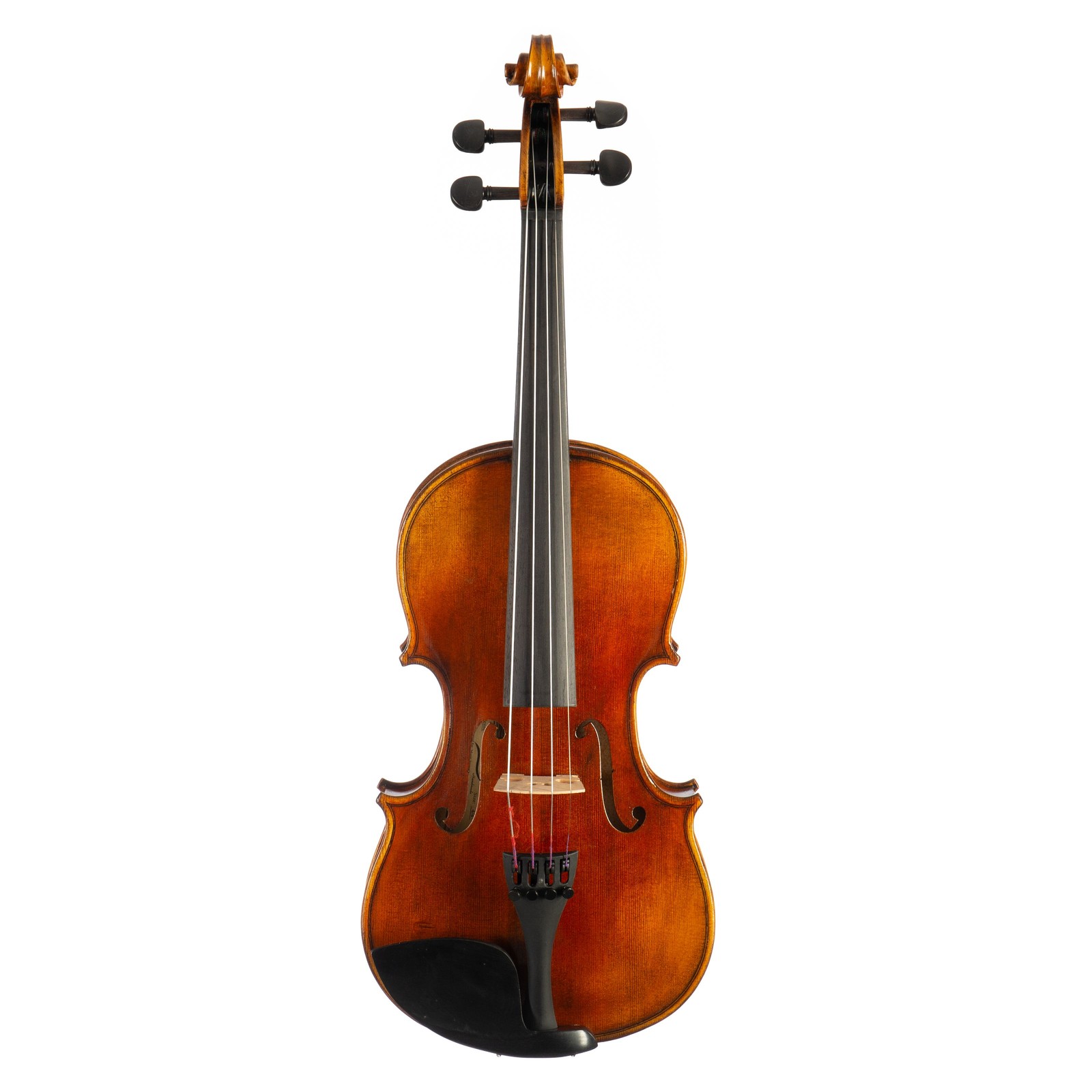 44 Violine Handgefertigt Ahorn Fichte Ebenholz Griffbrett Brasilholz-Bogen Etui 43190₽