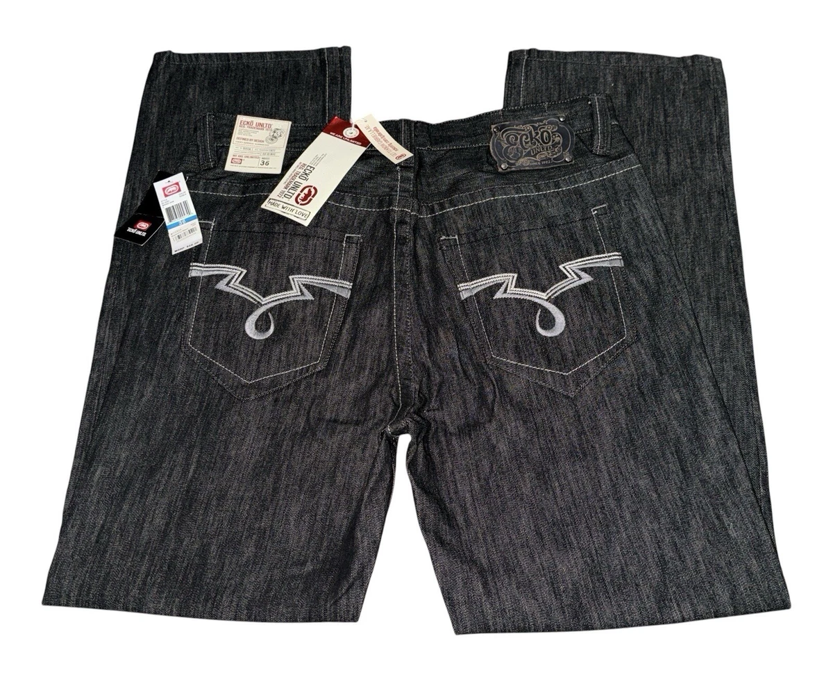 Black Ecko Unltd. Denim Jeans for Men for sale | eBay