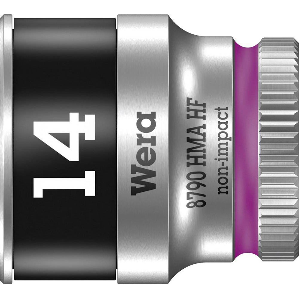 Wera 8790 HMA HF Zyklop Socket - 1/4"" - Holding Function 14 x 23mm