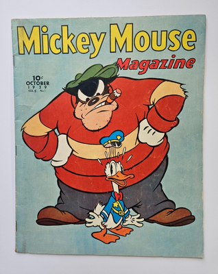Mickey Mouse Magazine Vol. 5 #1 (1939) Vintage Walt Disney Comic