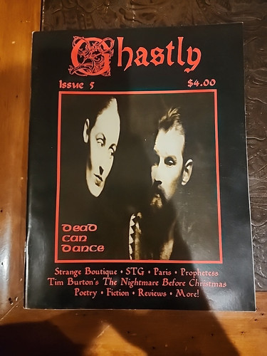 Gothic Metal Ghastly Magazine 1993 Isaue 5