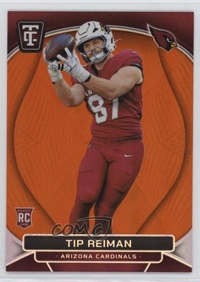 2024 Totally Certified Mirror Platinum Orange /99 Tip Reiman #168 Rookie RC 1p76