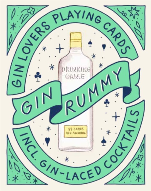 Gin Rummy Gin Lovers Playing Cards by Emma Stokes (Cards)