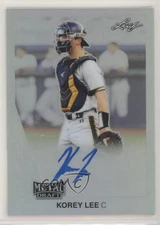 2019 Leaf Metal Draft 1990 Throwback Auto /50 Korey Lee #LT-KL1 Auto