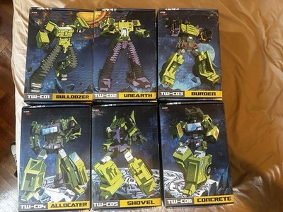 TOYWORLD TW-C07X CONSTRUCTOR  TRANSFORMERS MASTERPIECE SCALE DEVASTATOR
