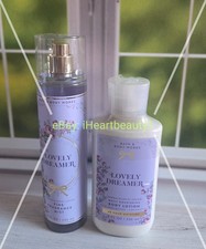 bath and body works lovely dreamer body lotion fine fragrance mist