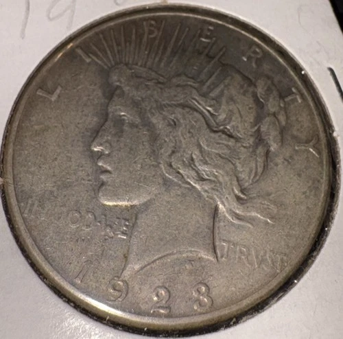 1923 San Francisco Peace Silver Dollar 90% Silver Bullion (ASW .7734 Troy Oz)