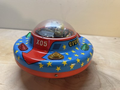 レア！60s JAT ユーゴスラビア航空 ビセルカ アドバタイジング　アメトイ UFO Toy Spaceship X05 1960 Japan | eBay