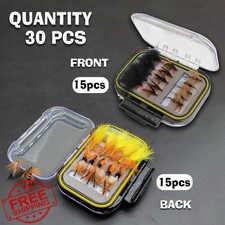 Ghanneey Fly Fishing Lures Poppers Bass Trout Panfish Kit
