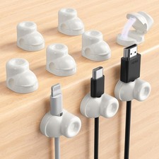 Magnetic Cable Clips, Adjustable Cord Holder Management, Adhesive Wire Keeper Or