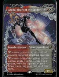 Arana, Heart of the Spider (Borderless) Foil - Marvel's Spider-Man #213