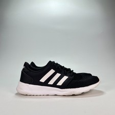 Adidas Cloudfoam QT Racer Black White Athletic Running Shoes DB0275 Women s Sz 8