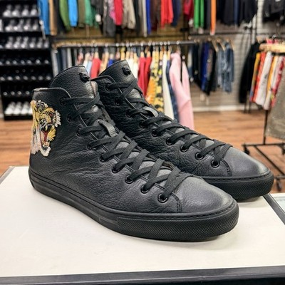 Gucci Leather High Top \'Tiger\' Sneakers Gucci Leather High-top Sneaker With Tiger for Men | Lyst main image 4