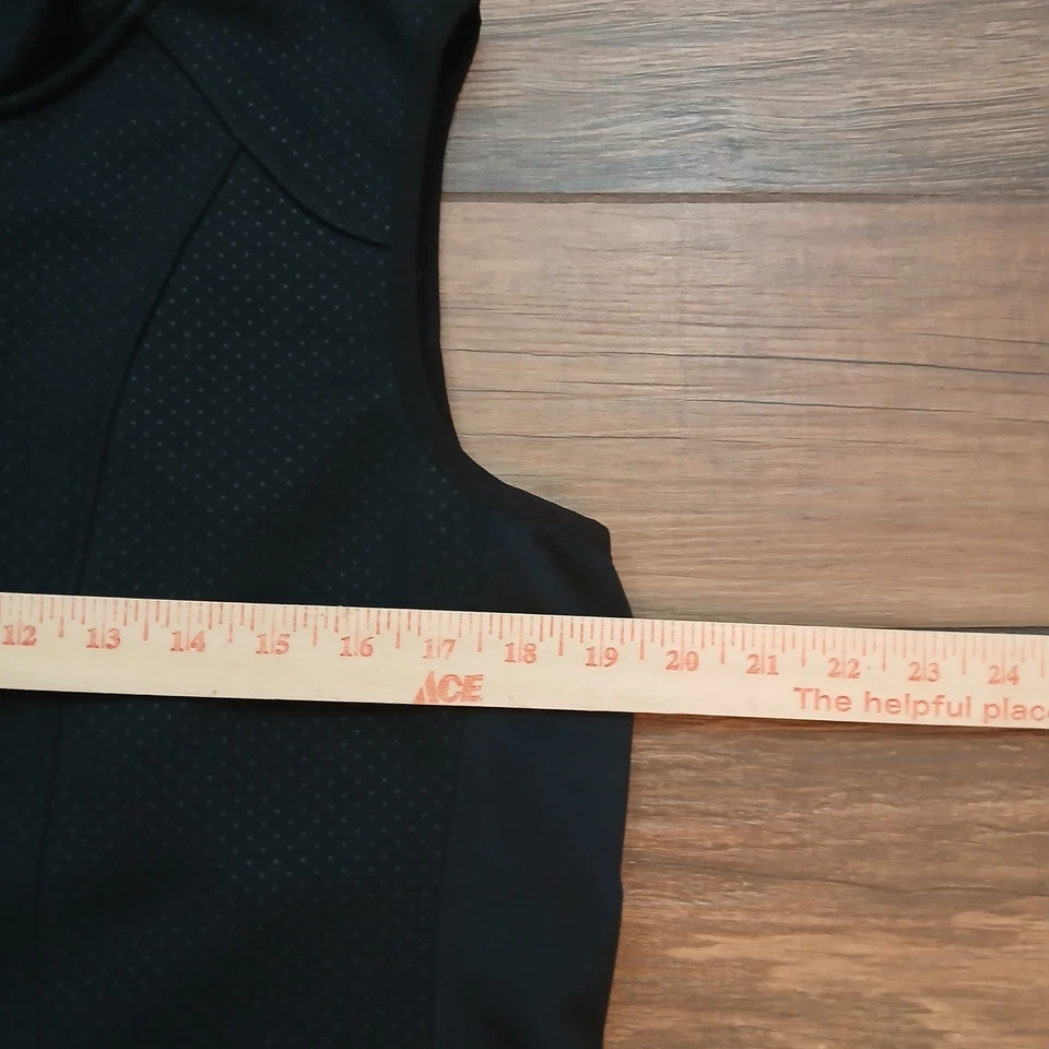 Chaleco de golf Sunice para mujer grande negro cremallera completa softshell Trump National Bedminster Foto 4 de 4