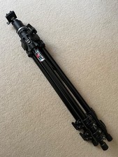 Manfrotto 055CB Tripod + Manfrotto 352RC Head.  Max Height 174 cm