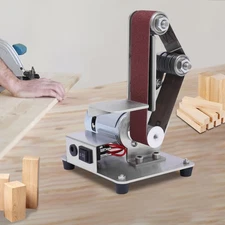 110V Electric Belt Sander Knife Grinder Professional Edge Sharpening Tool NEW