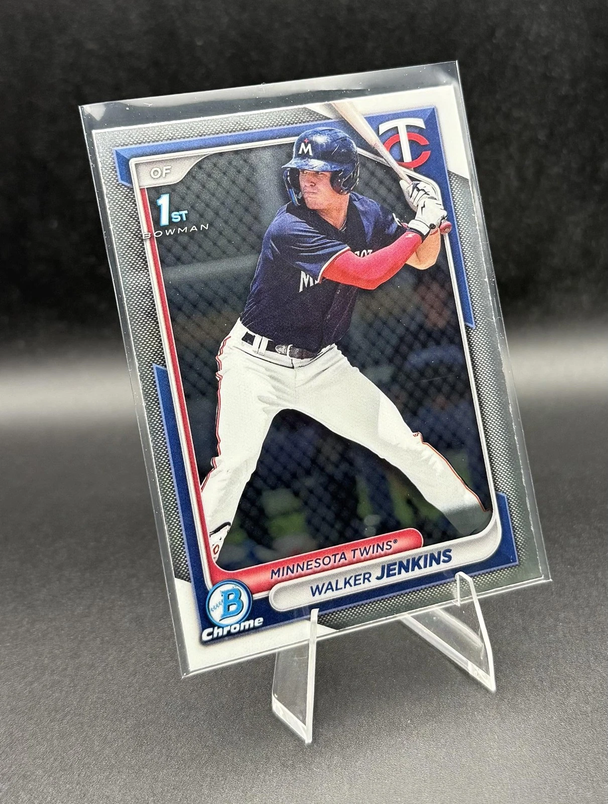 2024 Bowman Walker Jenkins - Chrome Prospects #BCP-43 Minnesota Twins