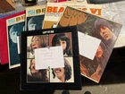 THE BEATLES 9 LP LOT w SGT PEPPER, RUBBER SOUL, MEET THE BEATLES, LET IT BE