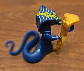 Lego Ninjago Scales Minifigure With Staff njo0040 9446 9444 GOOD CONDITION RARE