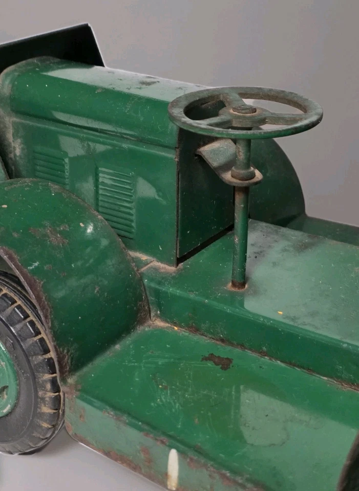 VINTAGE Doepke "Barber Greene" Loader #2013, Pressed Steel - PARTS or REPAIR - Image 3 of 4