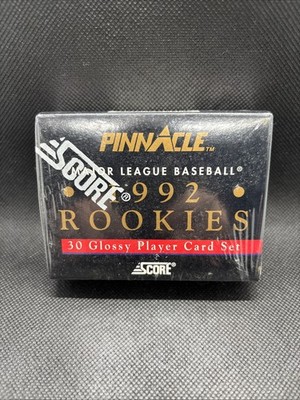 1992 Score Pinnacle Rookies Glossy Set 30 Cards Factory Sealed Baseball Stars