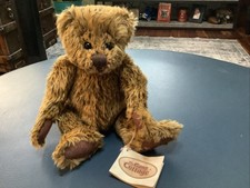 NEW 2001 Ganz Cottage Collectibles Plush 10 Brown Teddy Bear Authentic-CUTE