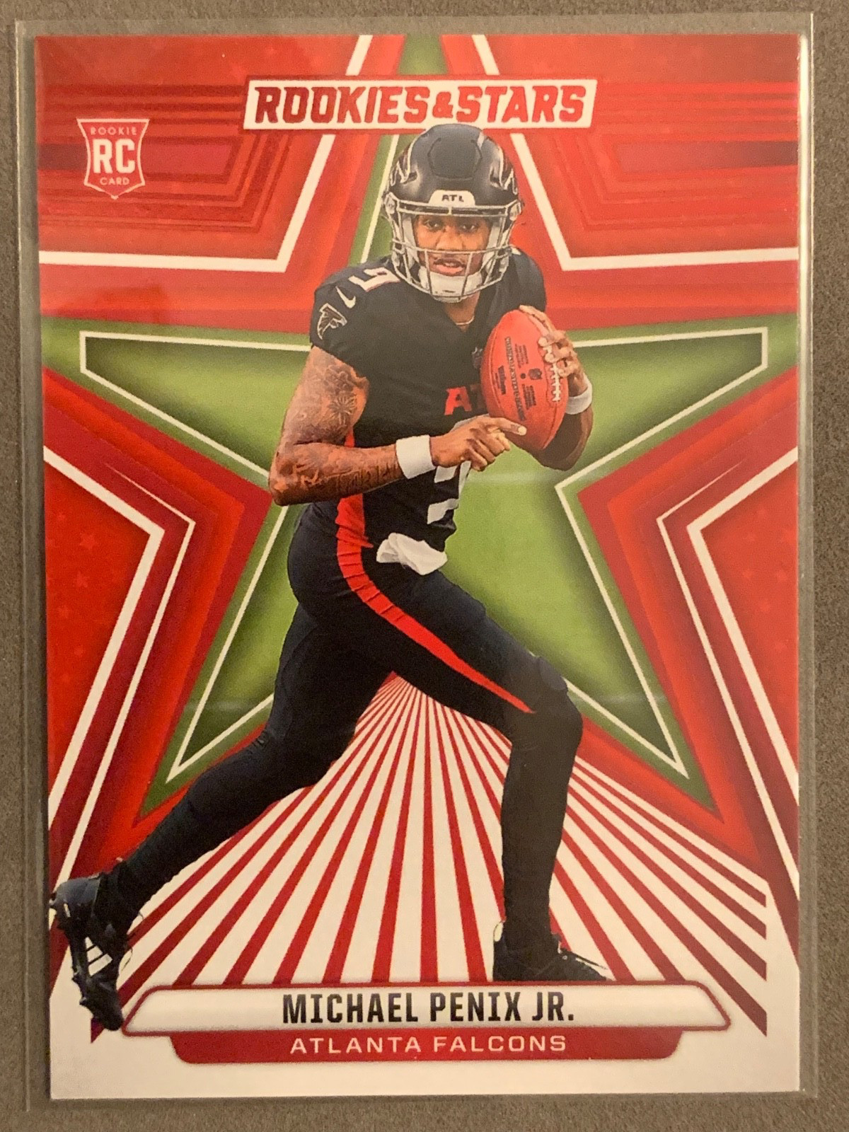 2024 Panini Rookies & Stars - Rookies Michael Penix Jr. #179 Red (RC)