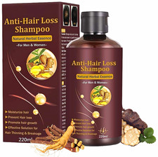 Natural Herbal Essence Anti-Hair Loss Shampoo Hair Loss Prevention Unisex 220ml
