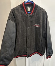 Disney Store Exclusive Mickey Mouse Authentic Letterman Jacket XL Wool Bomber