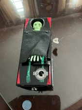 Japan Tinplate Coffin Bank 1950s - 60s WORKING Gteat Condition