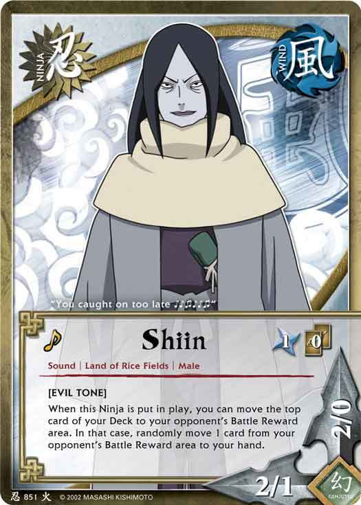 Shiin - N-851 - Common - 1st Edition - Foil Will of Fire NM/LP